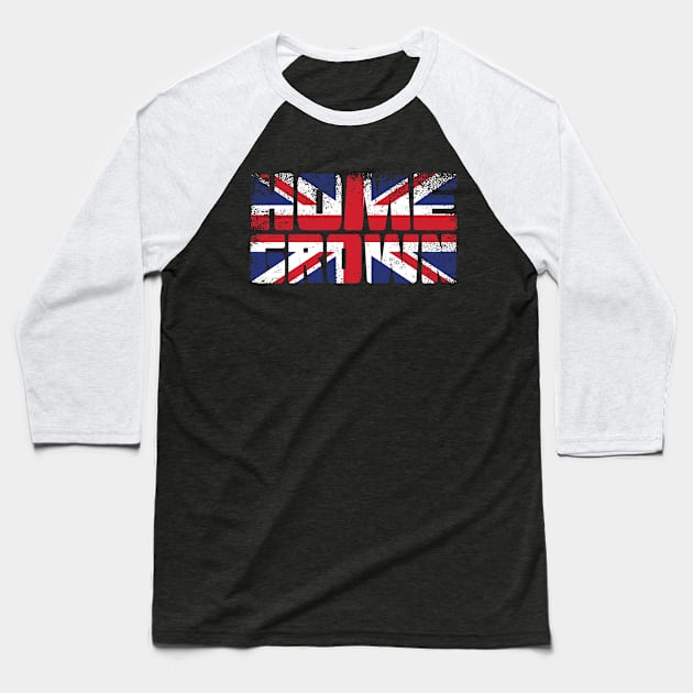 Home Grown British Flag Baseball T-Shirt by ThyShirtProject - Affiliate